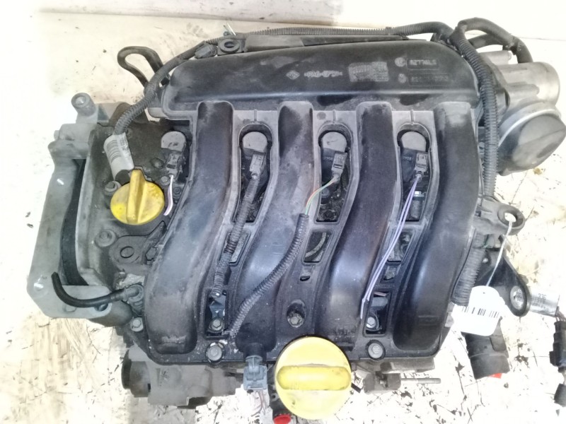 Recambio de motor completo para renault scénic ii (jm0/1_) 1.6 16v (jm1r) referencia OEM IAM motorK4M9766120.000km  