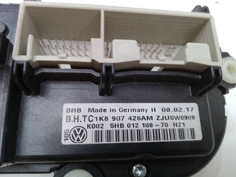 Recambio de mando calefaccion / a/a para volkswagen caddy iv furgoneta/monovolumen (saa, sah) 2.0 tdi 4motion referencia OEM IAM Recambio de mando calefaccion / a/a para volkswagen caddy iv furgoneta/monovolumen (saa, sah) 2.0 tdi 4motion referencia OEM IAM