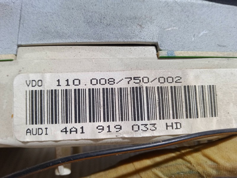 Recambio de cuadro instrumentos para audi a6 c4 avant (4a5) 2.6 quattro referencia OEM IAM 4A1919033HD  110008750002 Recambio de cuadro instrumentos para audi a6 c4 avant (4a5) 2.6 quattro referencia OEM IAM 4A1919033HD  110008750002