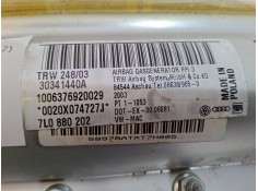 Recambio de airbag salpicadero para volkswagen touareg (7la, 7l6, 7l7) 2.5 r5 tdi referencia OEM IAM 7L0880202  30341440A