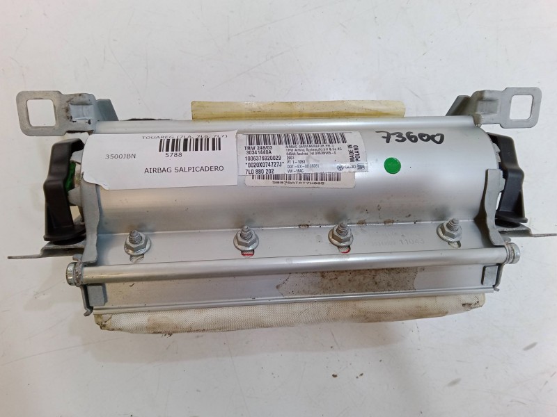 Recambio de airbag salpicadero para volkswagen touareg (7la, 7l6, 7l7) 2.5 r5 tdi referencia OEM IAM 7L0880202  30341440A