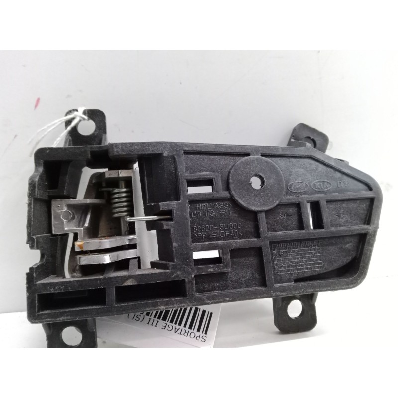 Recambio de maneta interior puerta trasera derecha para kia sportage iii (sl) 1.7 crdi referencia OEM IAM 826203U000  