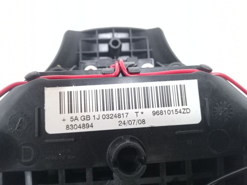 Recambio de airbag volante para peugeot 308 cc (4b_) 1.6 16v referencia OEM IAM 96810154ZD  