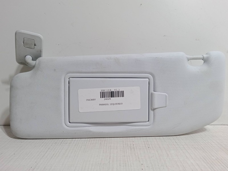 Recambio de parasol izquierdo para peugeot 208 i (ca_, cc_) 1.2 vti 82 referencia OEM IAM   