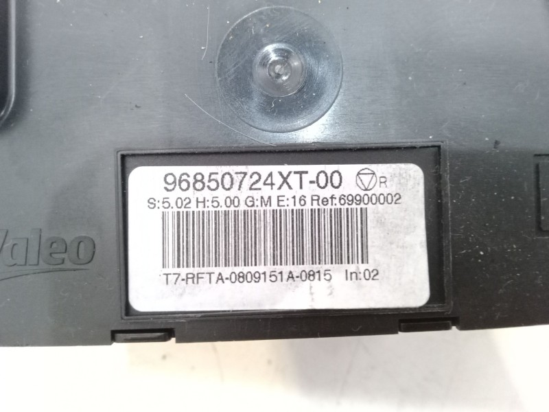 Recambio de mando climatizador para peugeot 308 cc (4b_) 1.6 16v referencia OEM IAM   