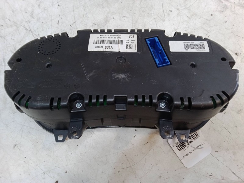 Recambio de cuadro instrumentos para seat ibiza iv sc (6j1, 6p5) 1.4 tdi referencia OEM IAM 6J0920801A  A2C53349080