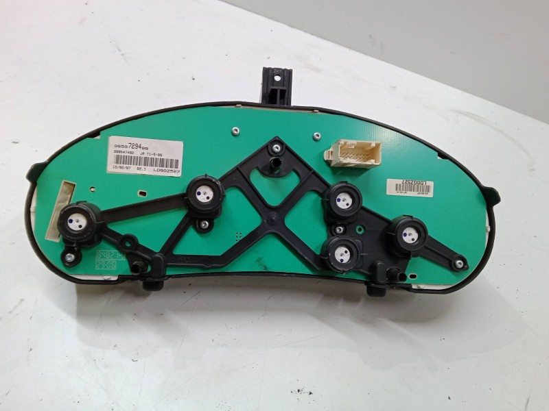 Recambio de cuadro instrumentos para peugeot 206 hatchback (2a/c) 1.4 i referencia OEM IAM 9659729480  000647402