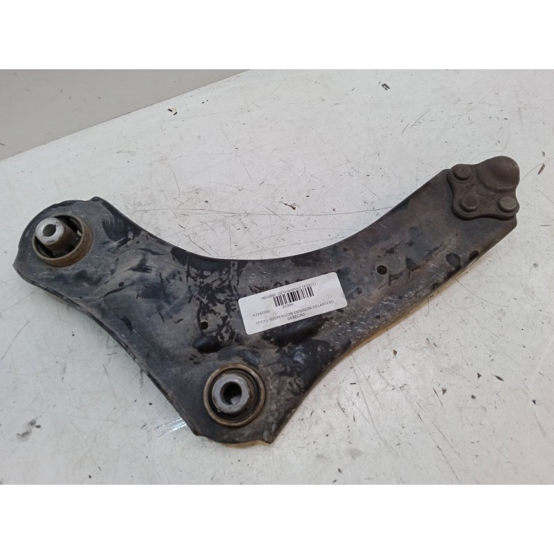 Recambio de brazo suspension inferior delantero derecho para renault megane iii grandtour (kz0/1) 1.5 dci (kz1m, kz1w, kz0r) ref