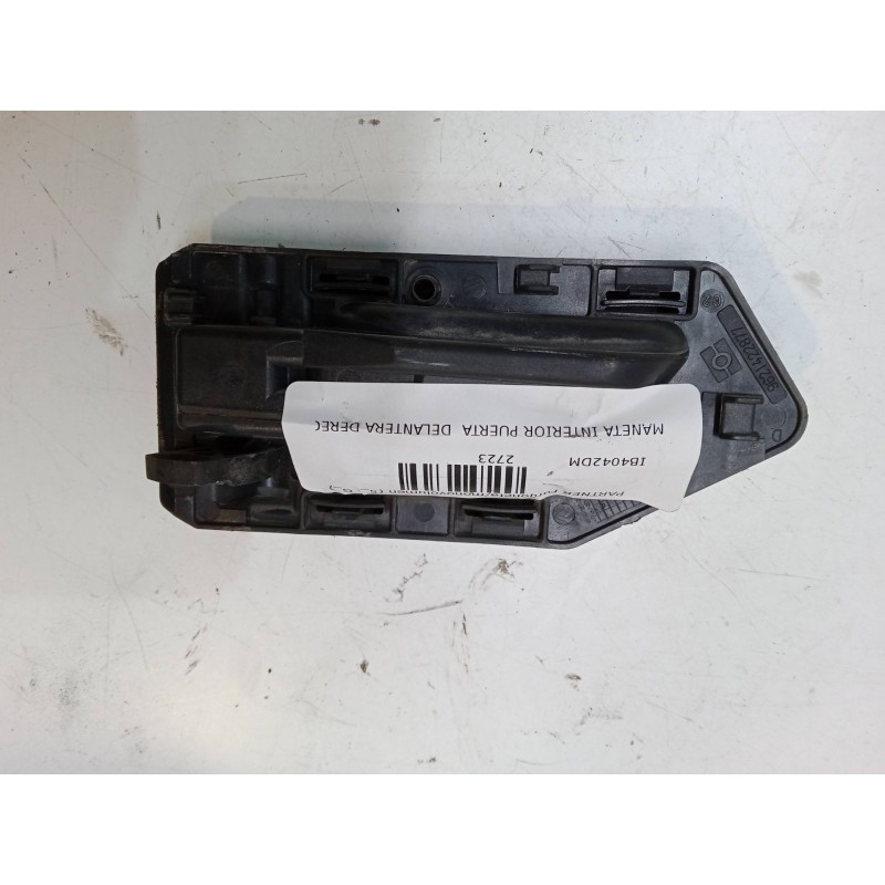 Recambio de maneta interior puerta delantera derecha para peugeot partner furgoneta/monovolumen (5_, g_) 1.9 d referencia OEM IA