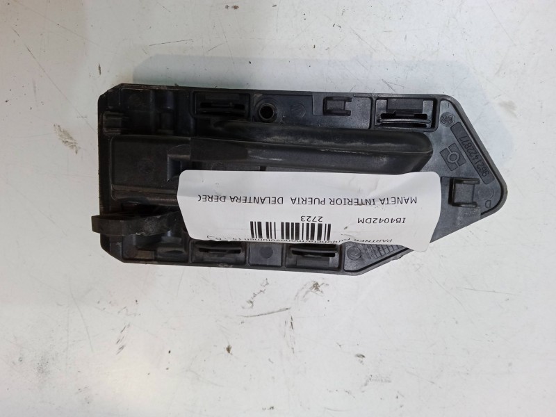 Recambio de maneta interior puerta delantera derecha para peugeot partner furgoneta/monovolumen (5_, g_) 1.9 d referencia OEM IA