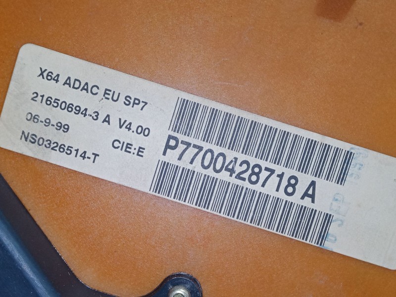 Recambio de cuadro instrumentos para renault megane i coach (da0/1_) 1.4 16v (da0d, da1h, da0w, da10) referencia OEM IAM   