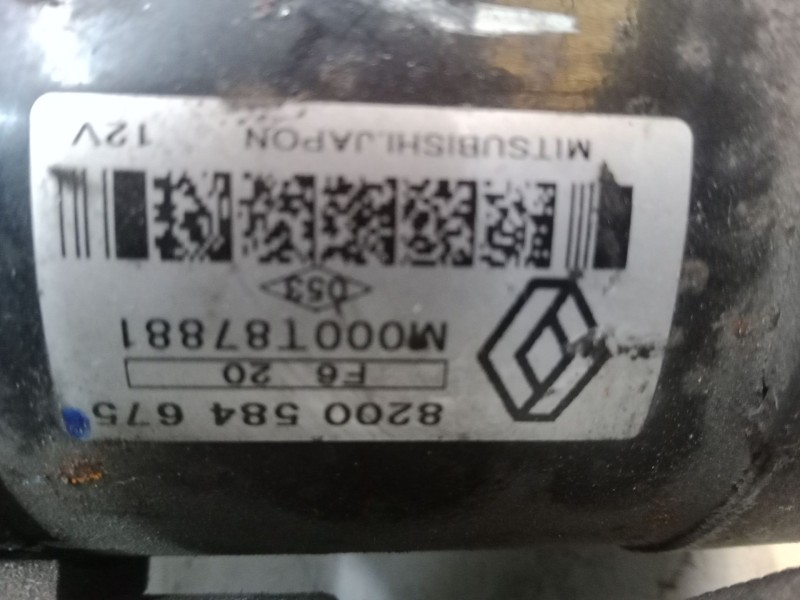 Recambio de motor arranque para renault clio iii (br0/1, cr0/1) 1.5 dci (c/br0g, c/br1g) referencia OEM IAM 8200584675  M000T878