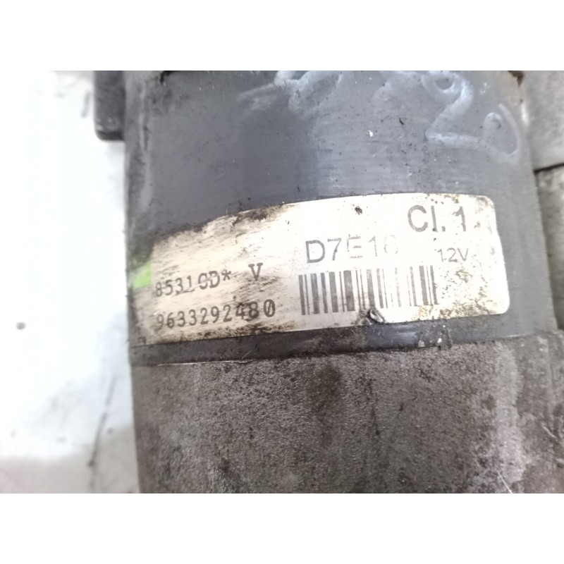 Recambio de motor arranque para citroën c2 (jm_) 1.4 referencia OEM IAM 9633292480  D7E16