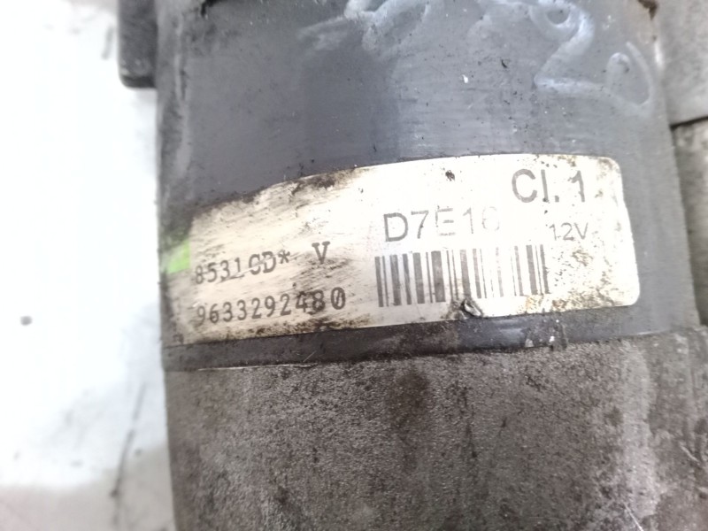 Recambio de motor arranque para citroën c2 (jm_) 1.4 referencia OEM IAM 9633292480  D7E16