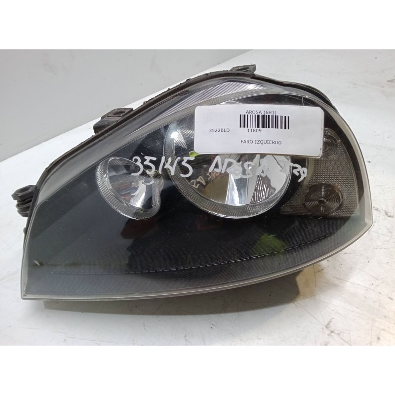 Recambio de faro izquierdo para seat arosa (6h1) 1.4 16v referencia OEM IAM   