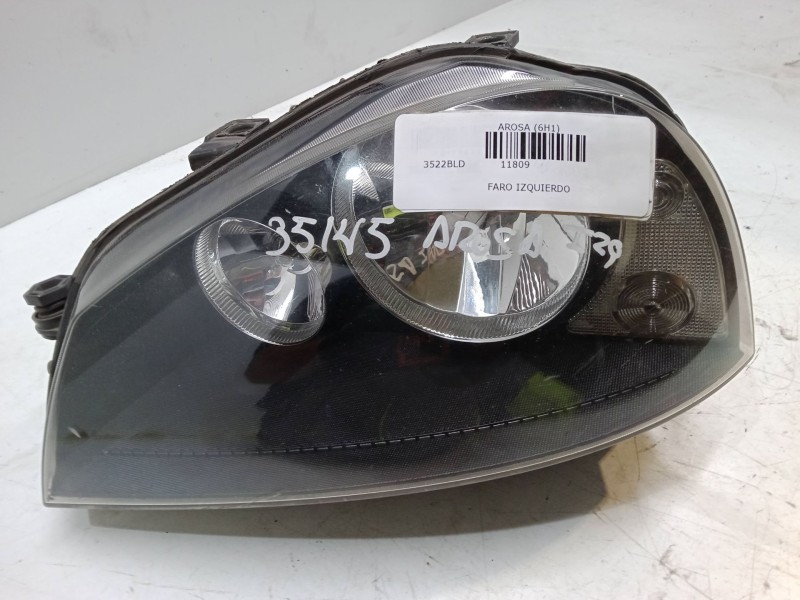 Recambio de faro izquierdo para seat arosa (6h1) 1.4 16v referencia OEM IAM   