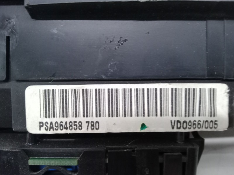 Recambio de cuadro instrumentos para citroën xsara picasso (n68) 2.0 hdi referencia OEM IAM 964858780  