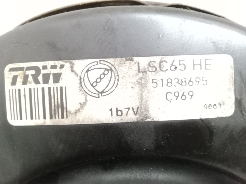Recambio de servofreno para fiat 500 c (312_) 1.2 (312cxa1a, 312axa1a) referencia OEM IAM LSC65HE51838695  C969