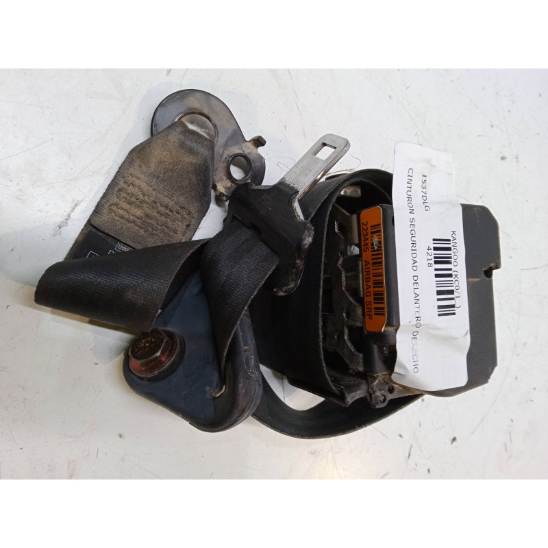 Recambio de cinturon seguridad delantero derecho para renault kangoo (kc0/1_) 1.2 (kc0a, kc0k, kc0f, kc01) referencia OEM IAM   