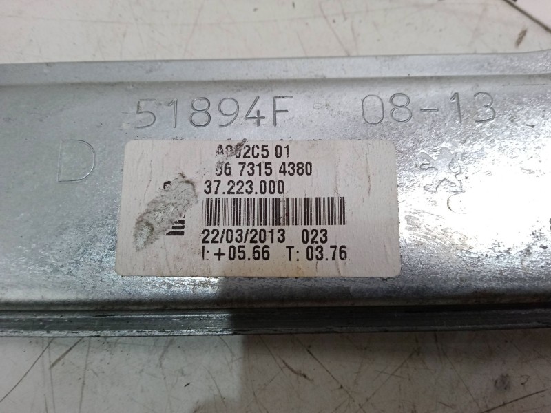 Recambio de elevalunas electrico delantero derecho para peugeot 208 i (ca_, cc_) 1.2 vti 82 referencia OEM IAM 96731543809674254