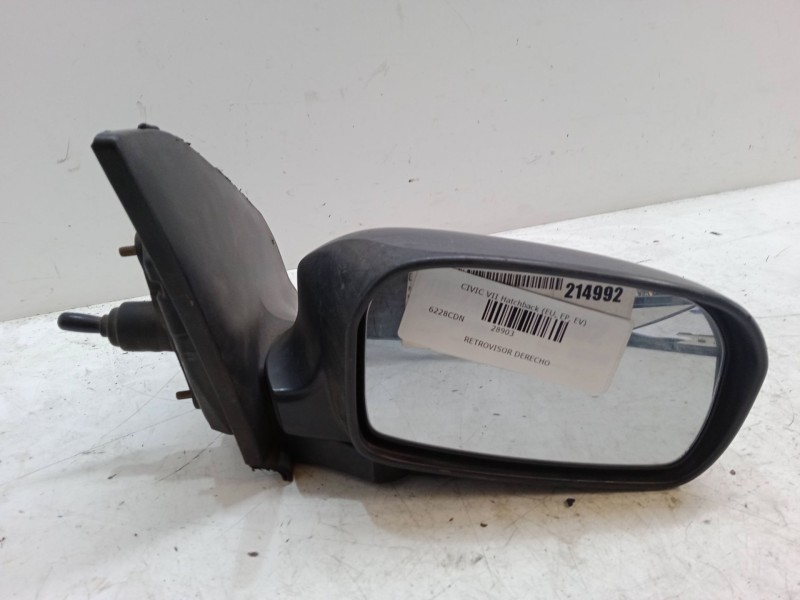 Recambio de retrovisor derecho para honda civic vii hatchback (eu, ep, ev) 1.4 is (ep1, eu5, eu7) referencia OEM IAM   