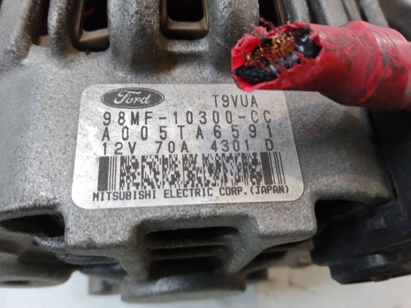 Recambio de alternador para ford fiesta iv (ja_, jb_) 1.25 i 16v referencia OEM IAM 98MF10300CC  A005TA6591