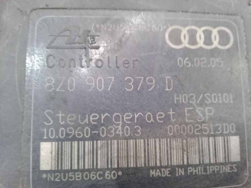 Recambio de abs para audi a2 (8z0) 1.6 fsi referencia OEM IAM 8Z0614517G00002513D0  10020600364  10096003403 Recambio de abs para audi a2 (8z0) 1.6 fsi referencia OEM IAM 8Z0614517G00002513D0  10020600364  10096003403