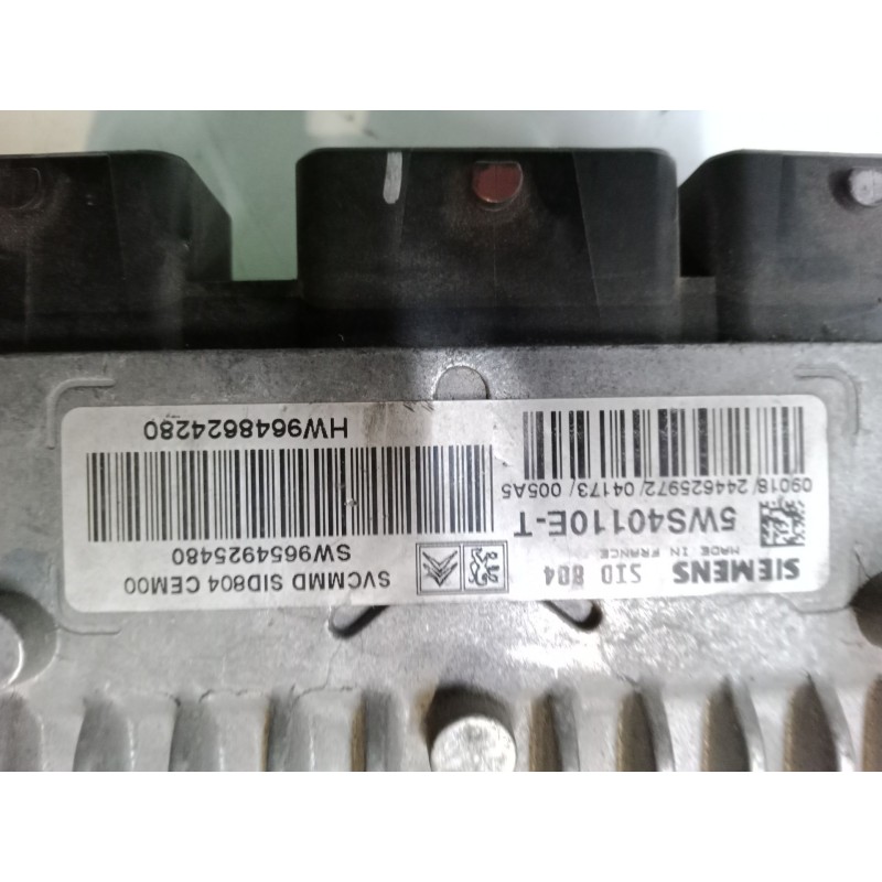 Recambio de centralita motor uce para citroën c3 i (fc_, fn_) 1.4 hdi referencia OEM IAM SW9654925480 5WS40110ET HW 9648624280