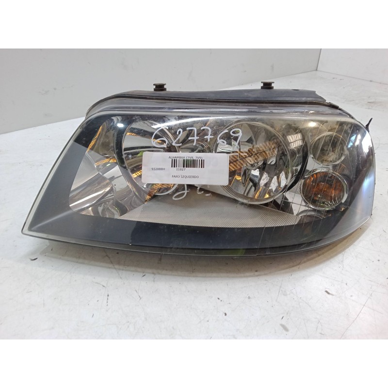 Recambio de faro izquierdo para seat alhambra (7v8, 7v9) 1.9 tdi referencia OEM IAM   