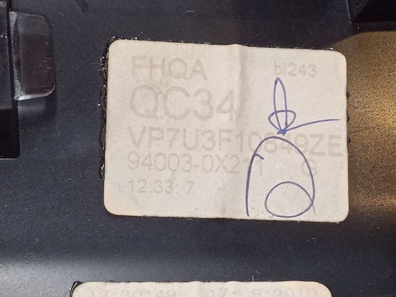 Recambio de cuadro instrumentos para hyundai i10 i (pa) 1.1 referencia OEM IAM VP7U3F10849ZE  