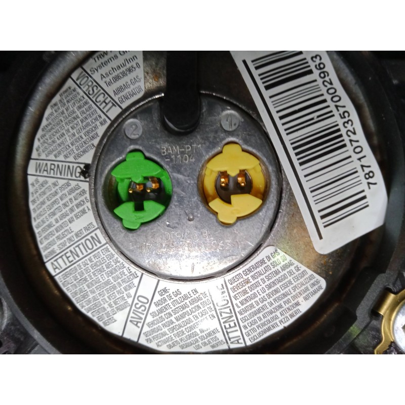 Recambio de airbag volante para opel corsa d (s07) 1.3 cdti (l08, l68) referencia OEM IAM 13235770  
