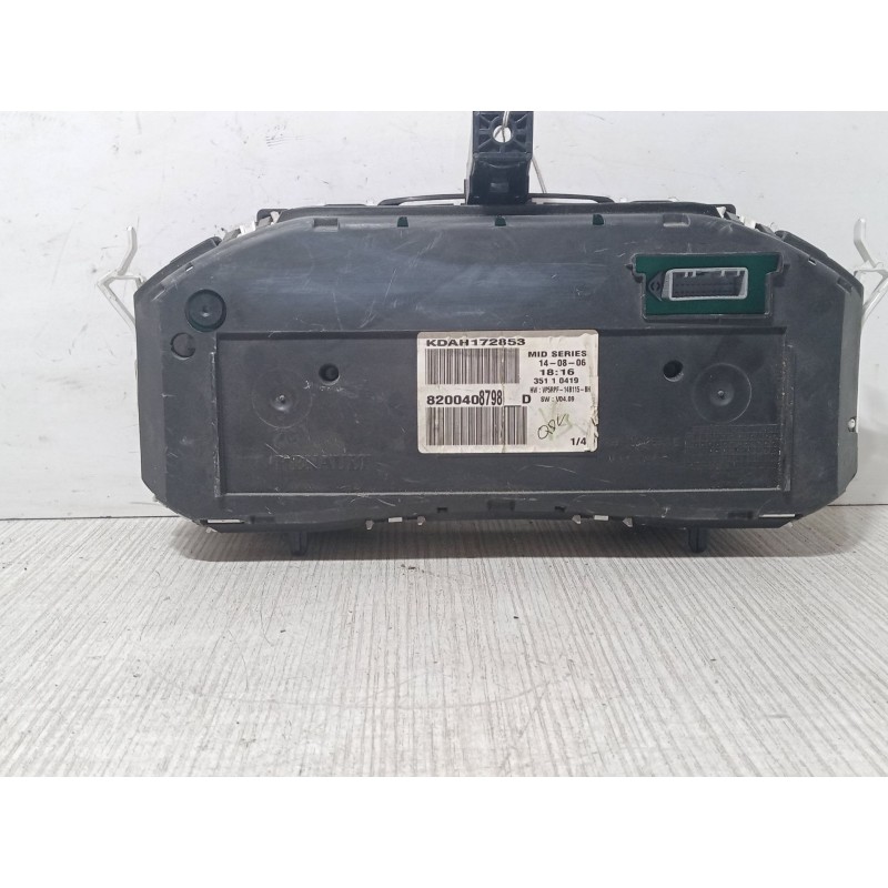 Recambio de cuadro instrumentos para renault megane ii (bm0/1_, cm0/1_) 1.5 dci (bm1e, cm1e) referencia OEM IAM 8200408798D  KDA