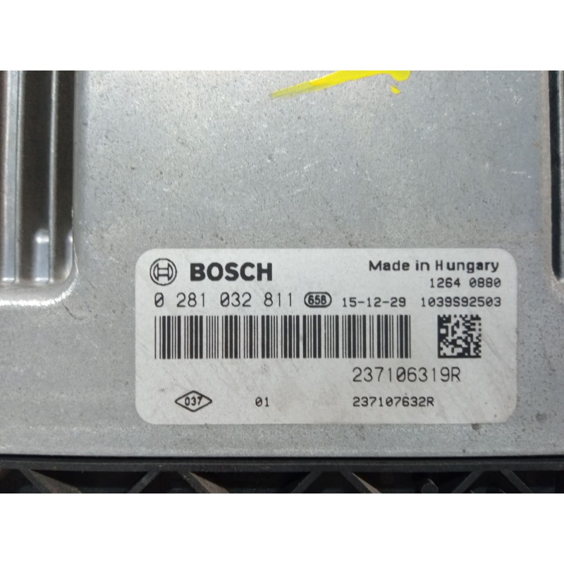 Recambio de centralita motor uce para dacia sandero ii 1.5 dci 75 / blue dci 75 (b8jw, b8m4, b8ah, b8m7, b8m6) referencia OEM IA
