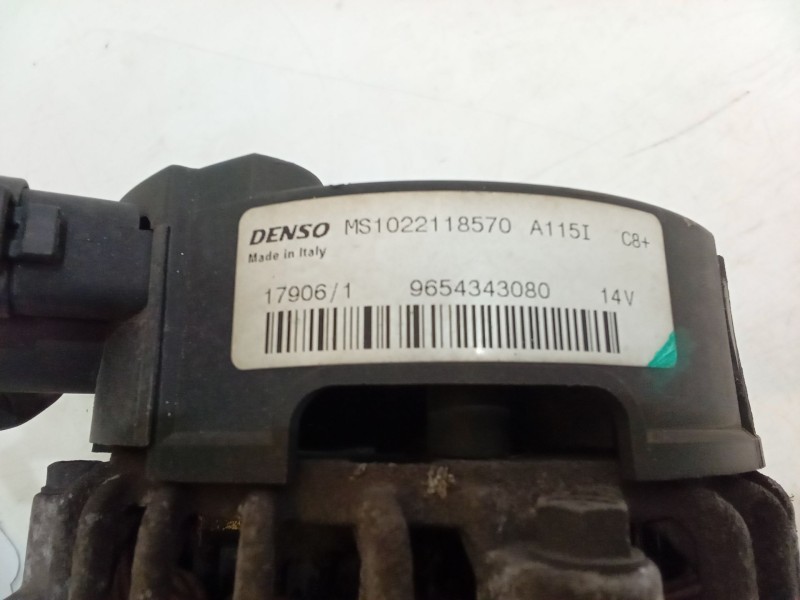 Recambio de alternador para peugeot 207/207+ (wa_, wc_) 1.4 16v referencia OEM IAM 9654343080  MS1022118570