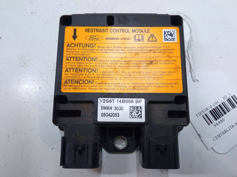 CENTRALITA AIRBAG 2S6T14B056BP 5WK43030 