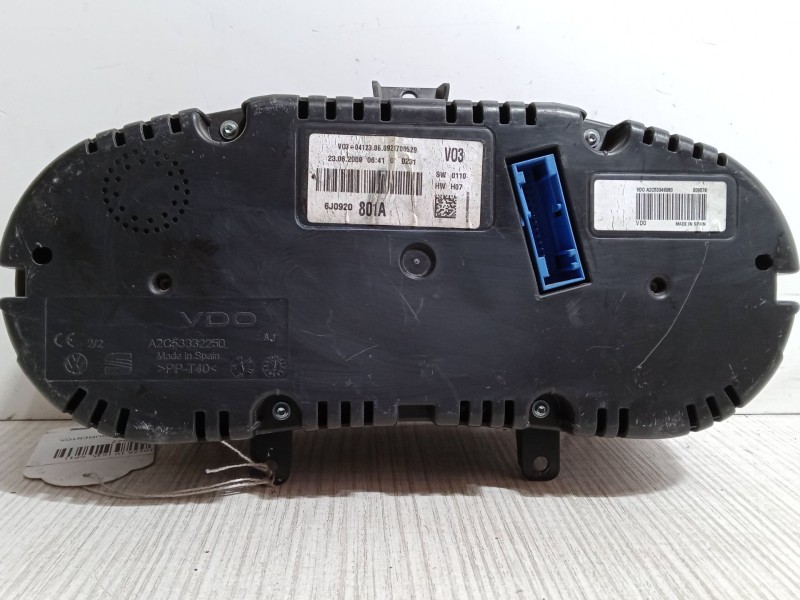 Recambio de cuadro instrumentos para seat ibiza iv (6j5, 6p1) 1.4 tdi referencia OEM IAM 6J0920801A  A2C53349080