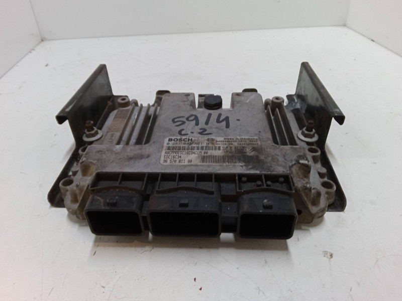 Recambio de centralita motor uce para citroën c2 (jm_) 1.4 hdi referencia OEM IAM 96570611809654490280 EDC16C34 0281011861