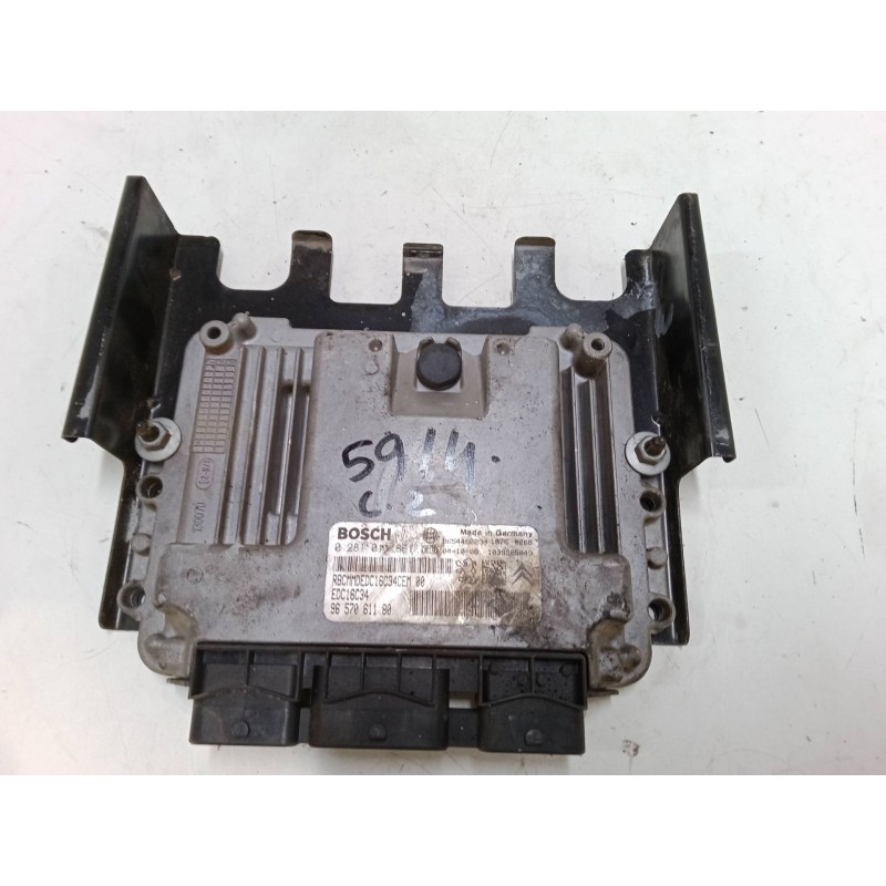 Recambio de centralita motor uce para citroën c2 (jm_) 1.4 hdi referencia OEM IAM 96570611809654490280 EDC16C34 0281011861