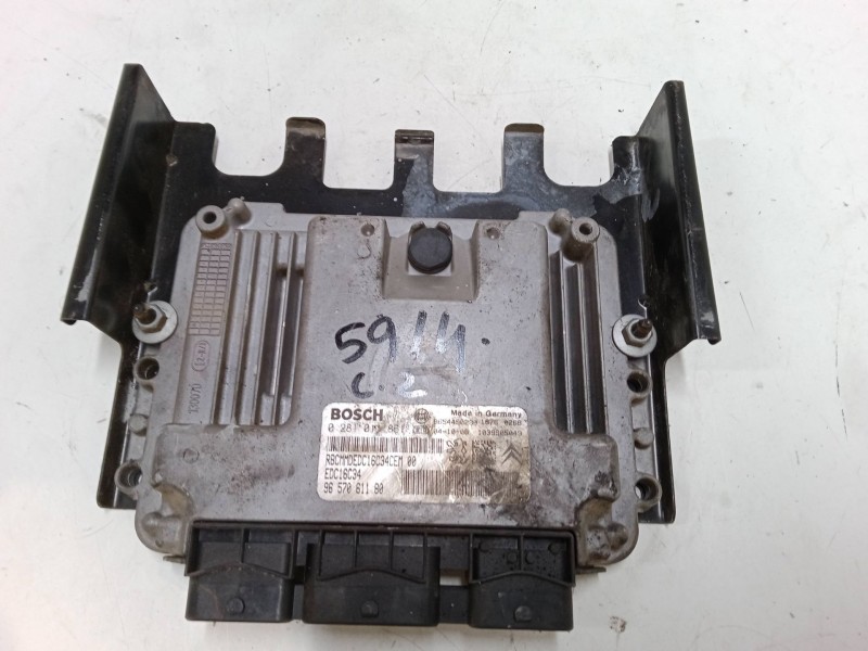 Recambio de centralita motor uce para citroën c2 (jm_) 1.4 hdi referencia OEM IAM 96570611809654490280 EDC16C34 0281011861