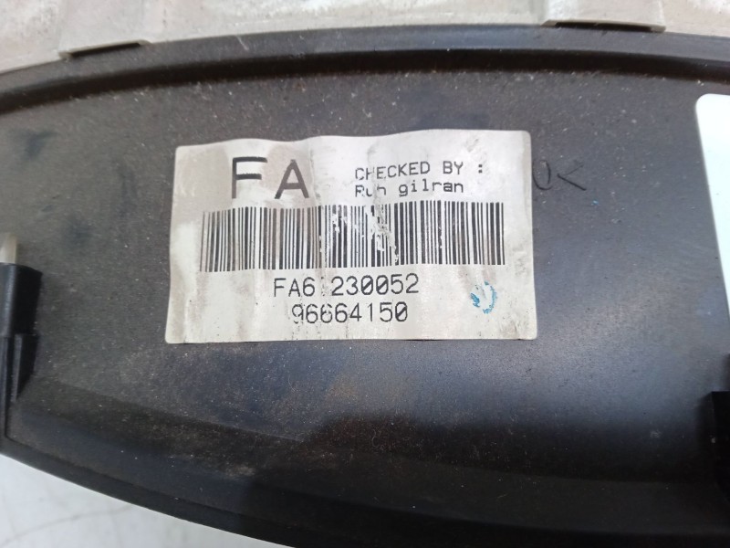 Recambio de cuadro instrumentos para chevrolet matiz (m200, m250) 1.0 referencia OEM IAM 96664150  