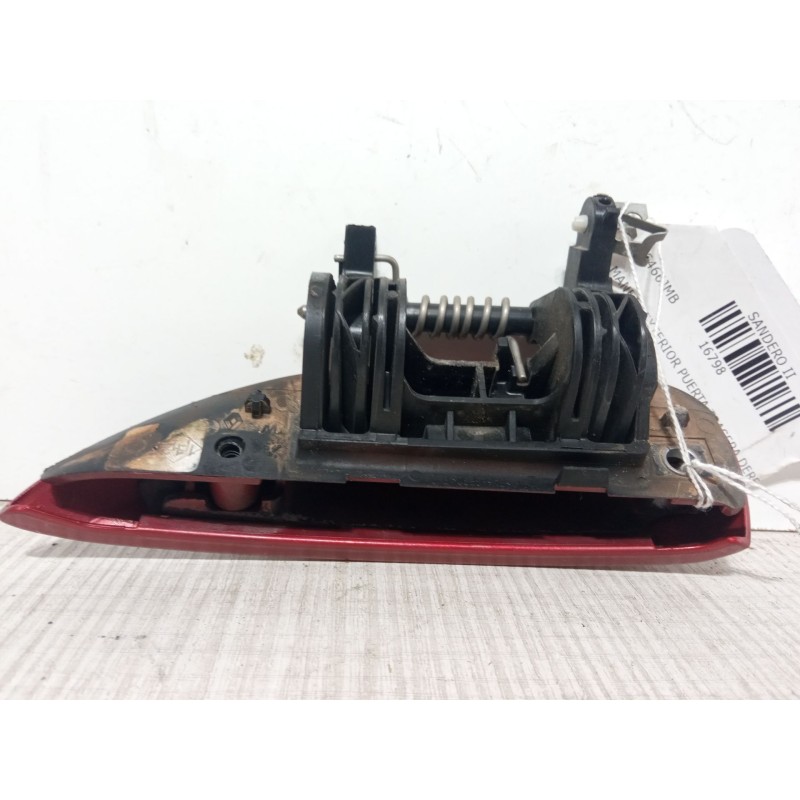 Recambio de maneta exterior puerta trasera derecha para dacia sandero ii 1.5 dci 75 / blue dci 75 (b8jw, b8m4, b8ah, b8m7, b8m6)
