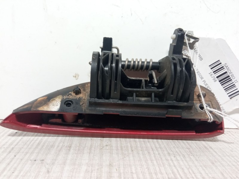 Recambio de maneta exterior puerta trasera derecha para dacia sandero ii 1.5 dci 75 / blue dci 75 (b8jw, b8m4, b8ah, b8m7, b8m6)