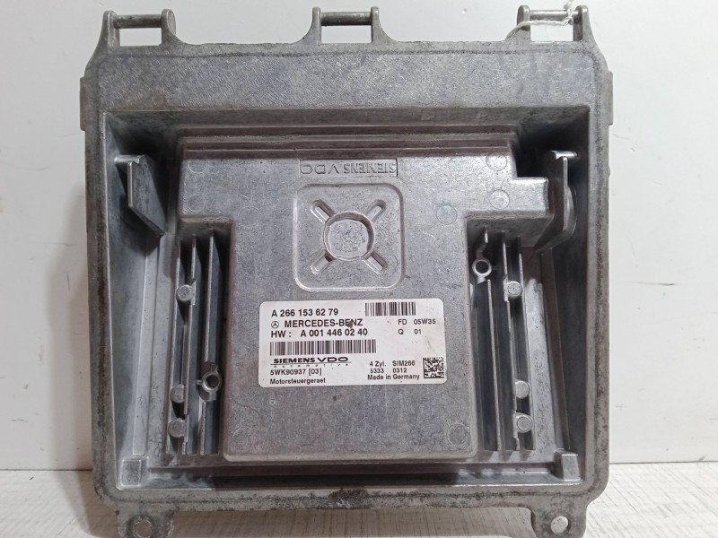 Recambio de centralita motor uce para mercedes-benz clase a (w169) a 170 (169.032, 169.332) referencia OEM IAM A2661536279  