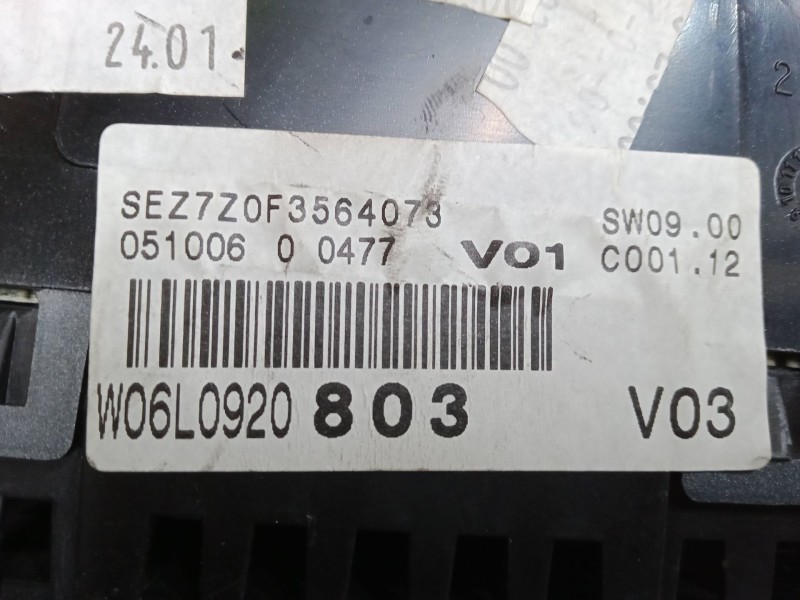 Recambio de cuadro instrumentos para seat ibiza iii (6l1) 1.4 16v referencia OEM IAM 110080104039A  W6L0920803