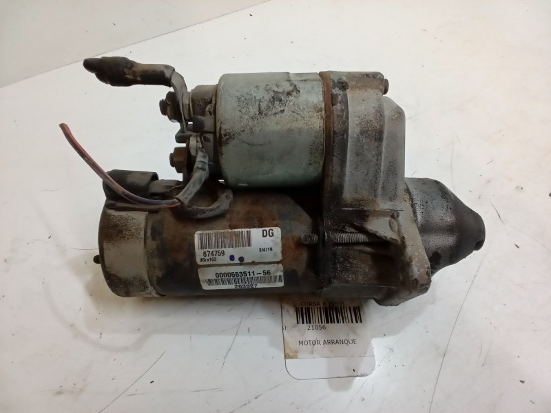 Recambio de motor arranque para opel corsa b (s93) 1.4 i (f08, f68, m68) referencia OEM IAM 674759  D6RA162