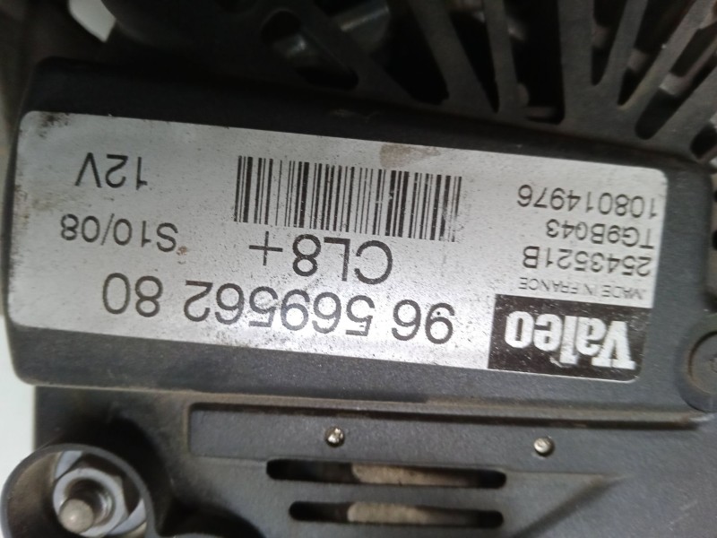 Recambio de alternador para citroën c4 coupé (la_) 1.4 16v referencia OEM IAM 9656956280 TG9B043 2543521B