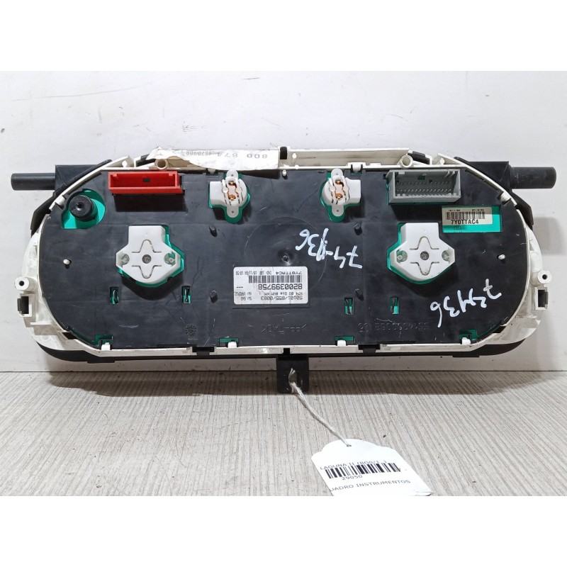 Recambio de cuadro instrumentos para renault laguna ii (bg0/1_) 1.9 dci (bg0e) referencia OEM IAM 7YØTTAC4  