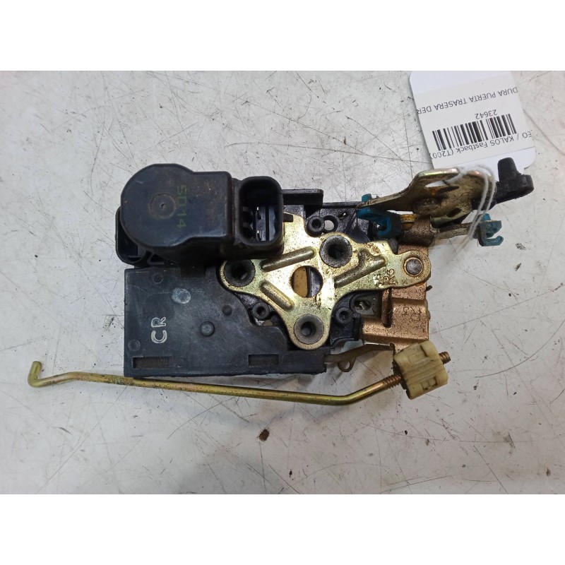 Recambio de cerradura puerta trasera derecha para chevrolet aveo / kalos hatchback (t200) 1.4 referencia OEM IAM   