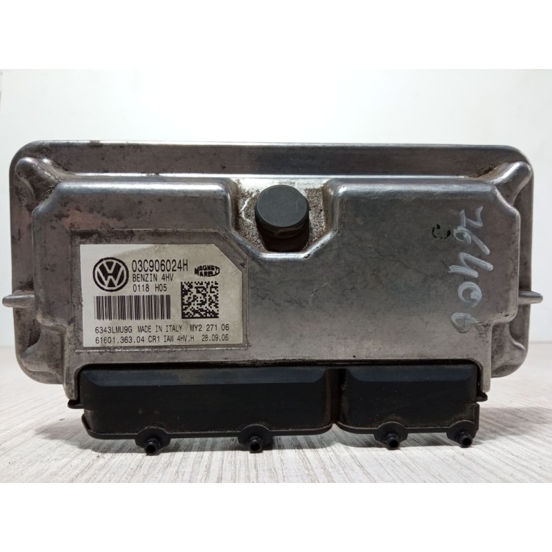 Recambio de centralita motor uce para seat ibiza iii (6l1) 1.4 16v referencia OEM IAM 03C906024H 6343LMU9G 