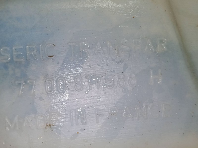 Recambio de botella liquido limpiaparabrisas para renault twingo i (c06_) 1.2 16v (c06c, c06d, c06k) referencia OEM IAM 77008175 Recambio de botella liquido limpiaparabrisas para renault twingo i (c06_) 1.2 16v (c06c, c06d, c06k) referencia OEM IAM 77008175